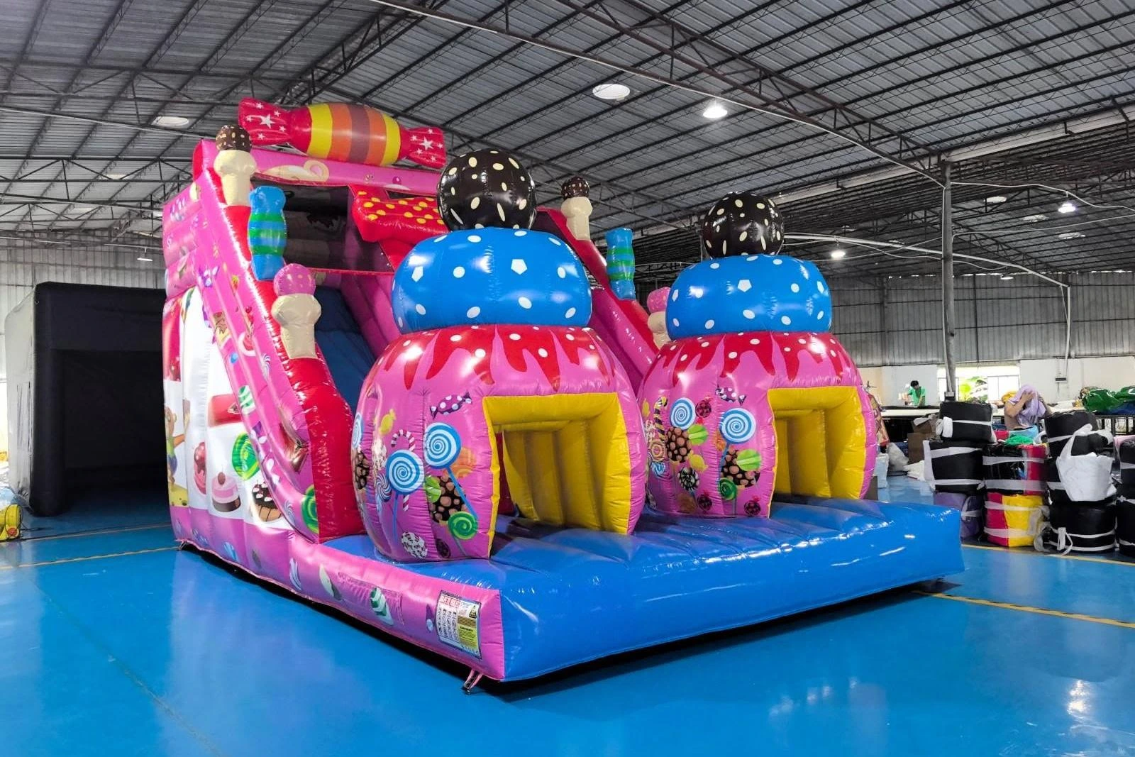 SL13 Inflatable Candy Slide
